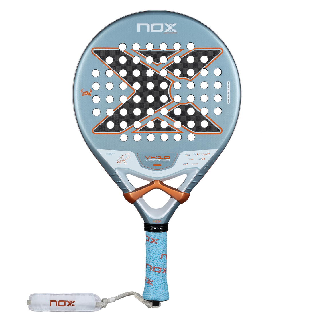 Nox VK10 VENTUS Control 12K round padel racket