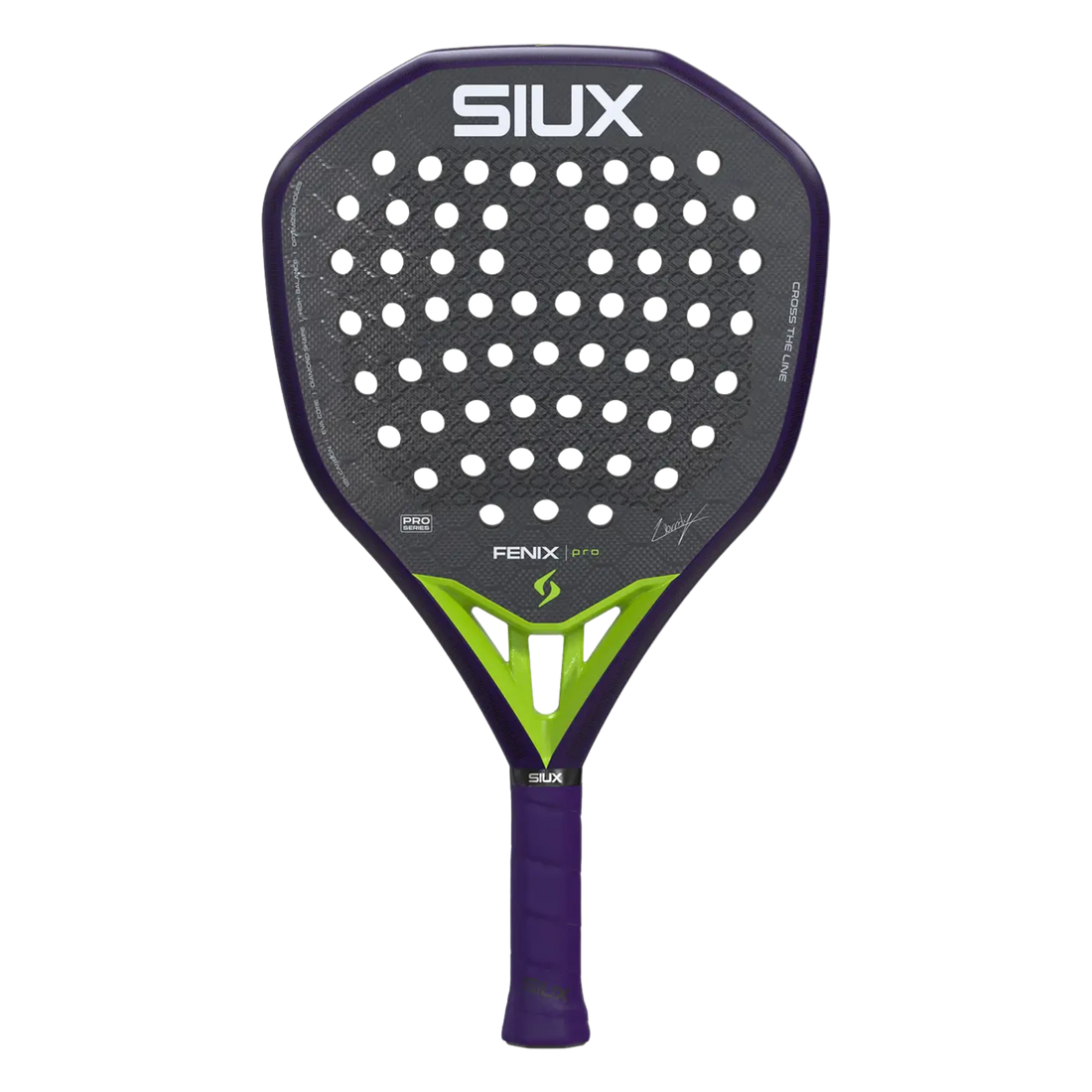 Siux Fenix PRO 2026 Glow Purple padel racket