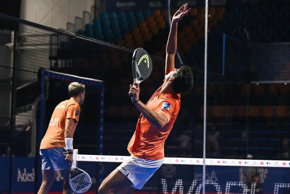Arturo Coello Smashing at Padel with the Head Extreme Pro Racket