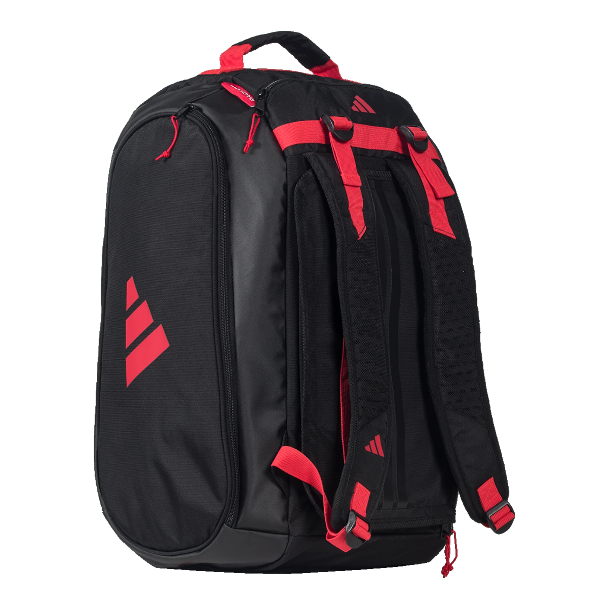 adidas backpack triangle Adidas TOUR BLACK Racket Bag 3.4 – Padel USA