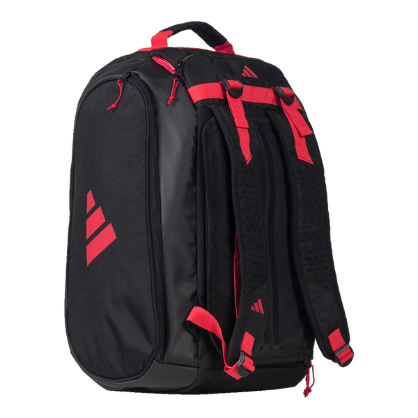 adidas barricade iv tour backpack bag Tennis 12 Racquet Bag, Black/White/Scarlet Red, One Size, Tour Tennis 12 Racquet Fashion plus clothes ADIDAS "BARRICADE TOUR" TENNIS RACQUET