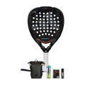 Alejandro Galán Signature Pack — Adidas Metalbone HRD+ racket, Adidas bag, 4on TotalGrip spray, Head balls and Siux overgrips