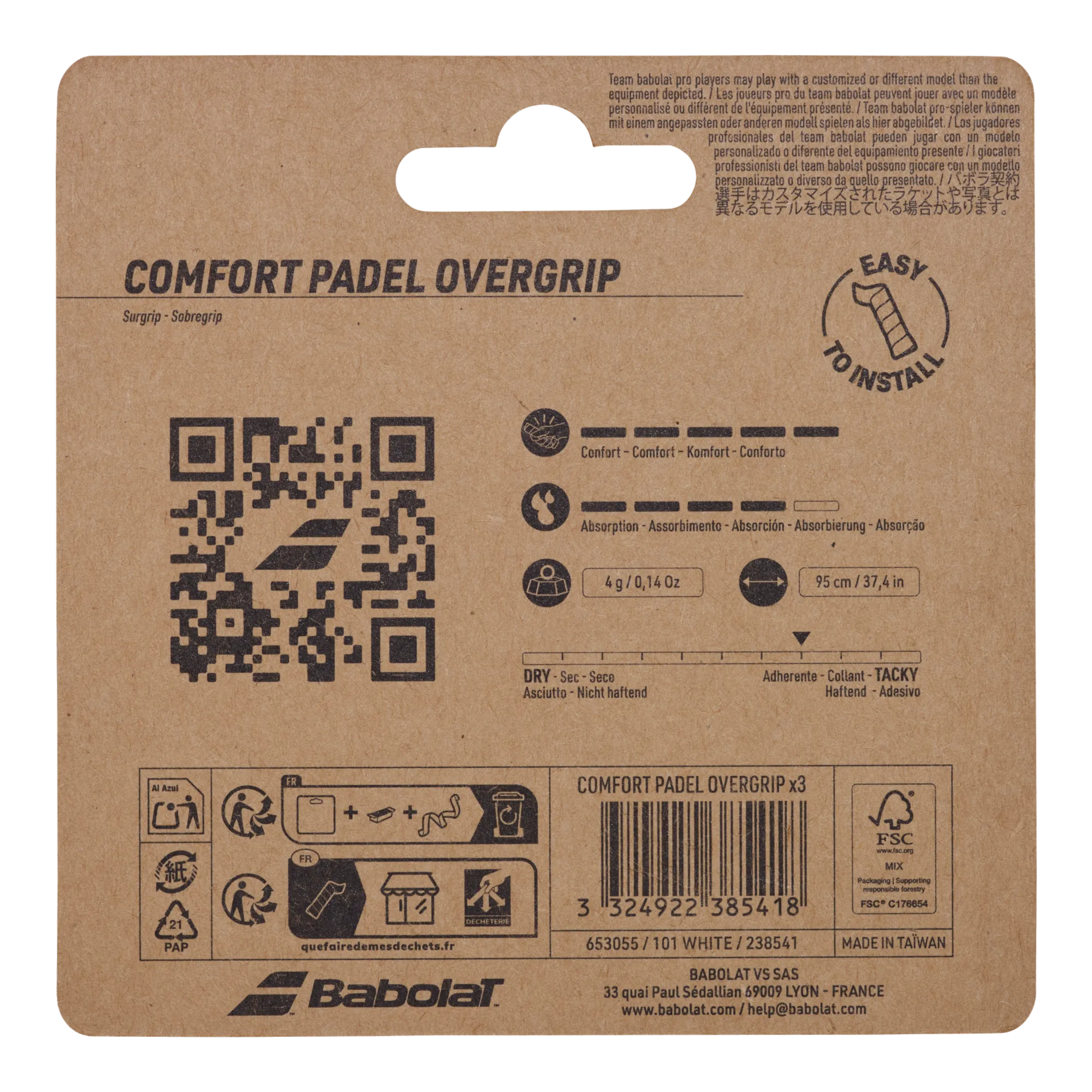 Babolat Comfort Overgrip