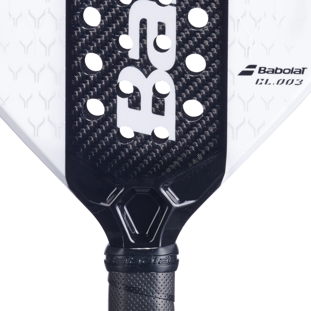 Premium Babolat Lamborghini BL003 White Padel Racket - Padel USA