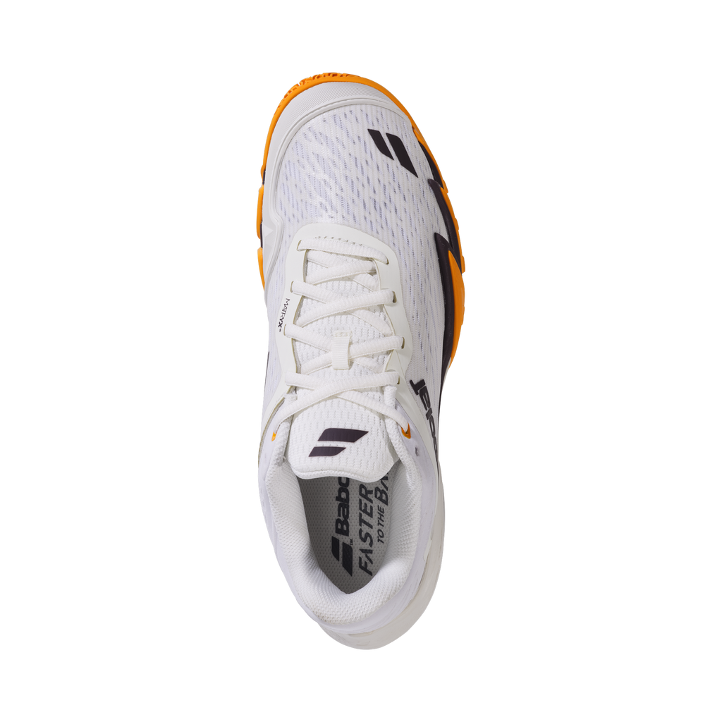 Babolat Premura 3 Men's Padel Shoes Cream/Orange top