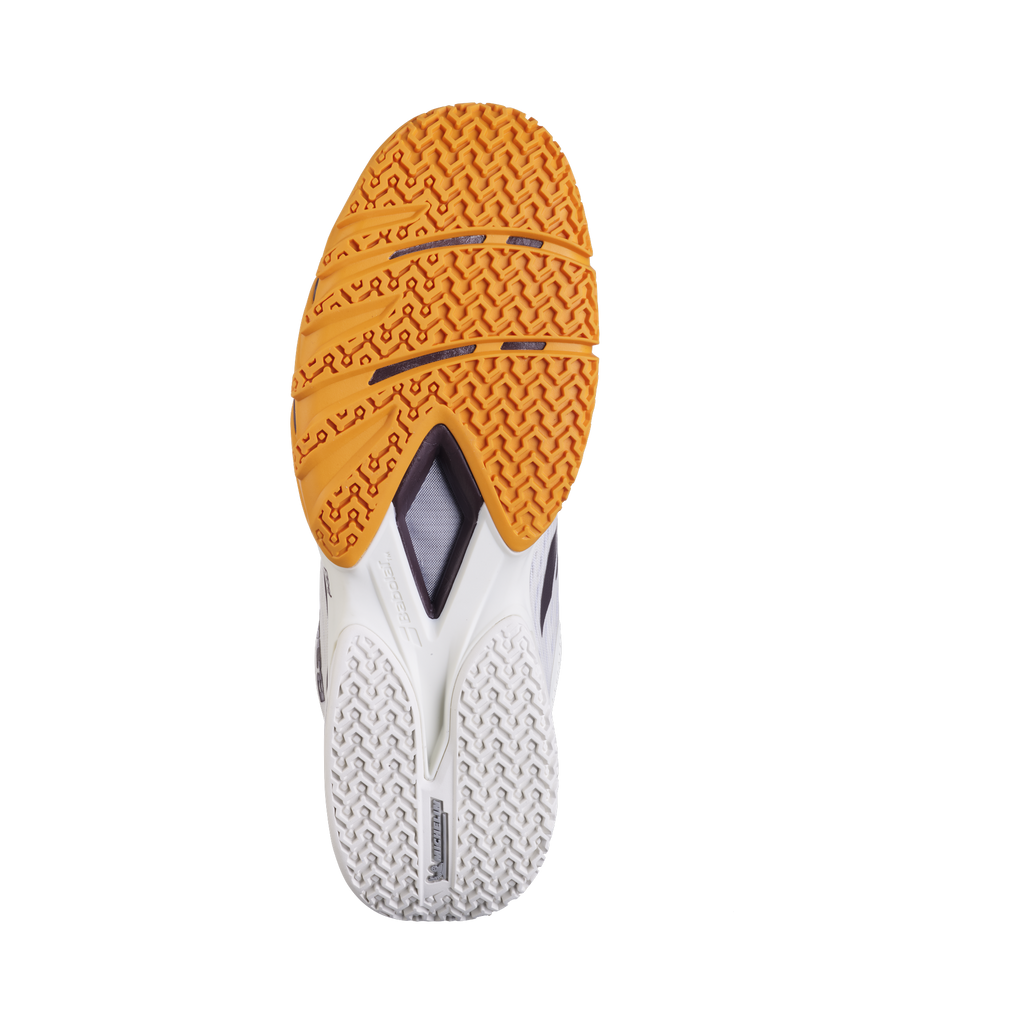 Babolat Premura 3 Men's Padel Shoes Cream/Orange sole