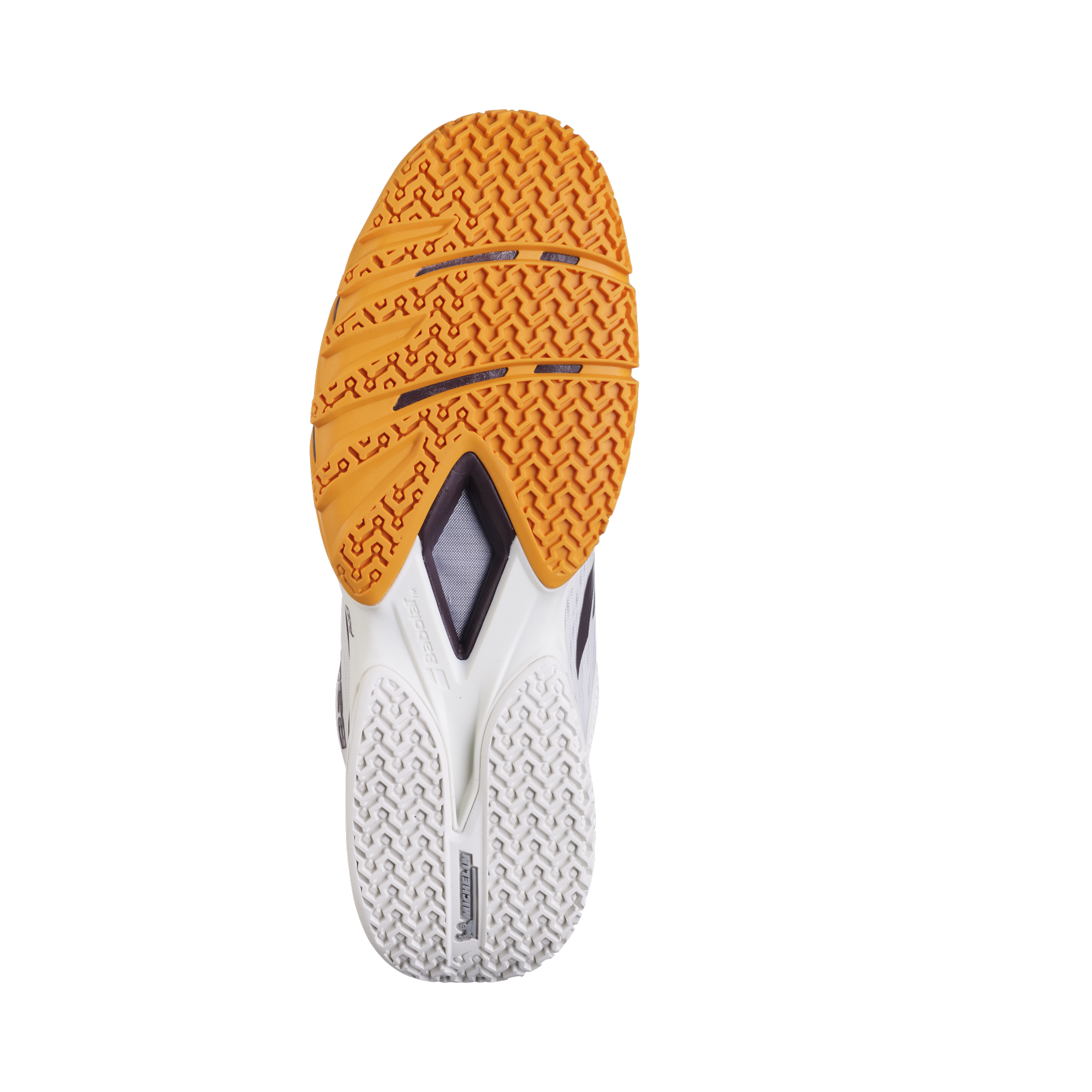 Babolat Premura 3 Men's Padel Shoes Cream/Orange sole