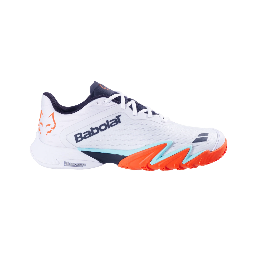 Babolat Premura 3 Lebron White/Orange Padel Shoes