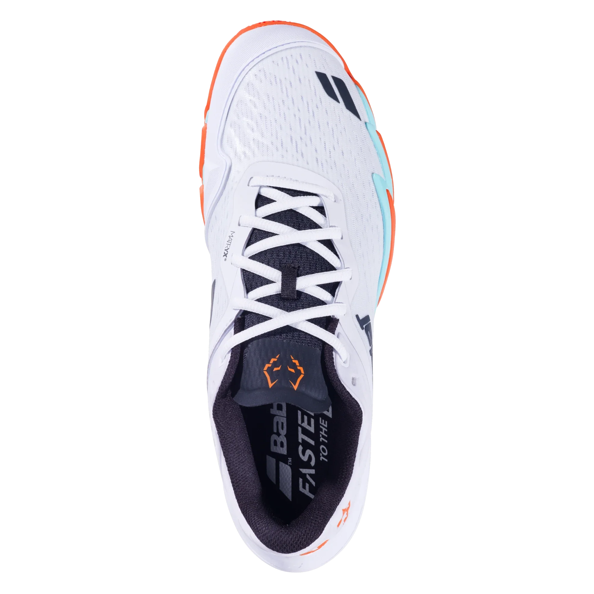 Babolat Premura 3 Lebron White/Orange Padel Shoes