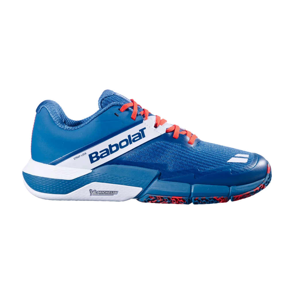 Babolat Jet Movea 2 2025 men's padel shoes, Seaport/Cherry