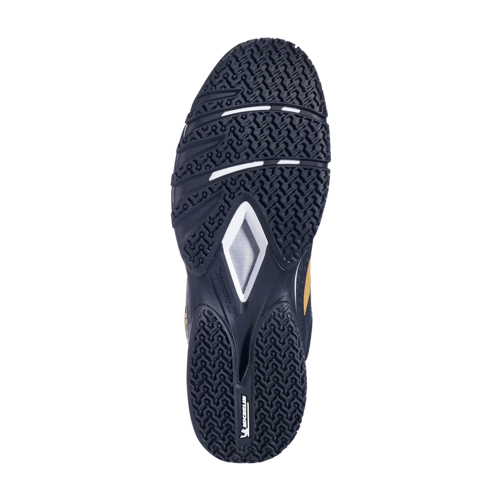 Babolat Premura 3 LeBron men's padel shoes, black and gold