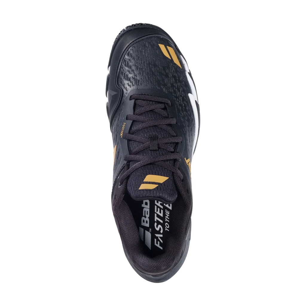 Babolat Premura 3 LeBron men's padel shoes, black and gold