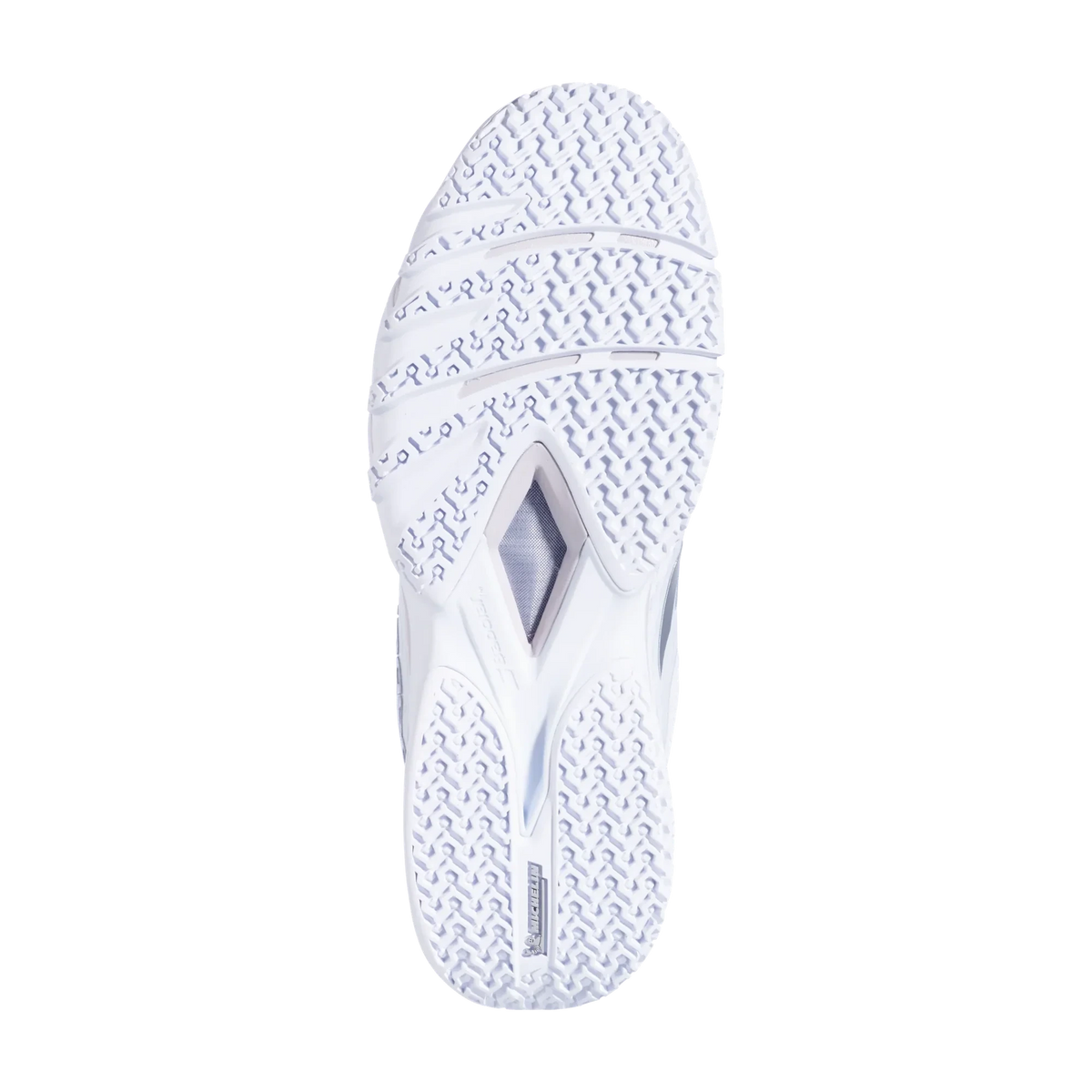Babolat Premura 3 LeBron women's padel shoes, white and silver