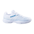 Babolat Sensa women's padel shoes, white and cool blue