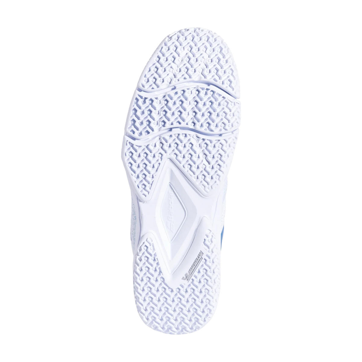 Babolat Sensa women's padel shoes, white and cool blue