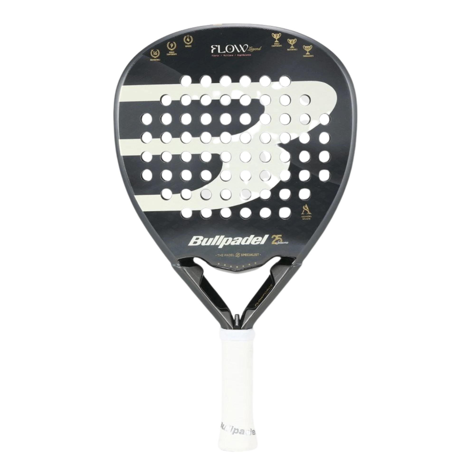 Review de Bullpadel Flow Legend 2026 (Alejandra Salazar) Bullpadel Flow Legend 2026 (Alejandra Salazar) - Bullpadel Palas para pádel, vista completa del producto
