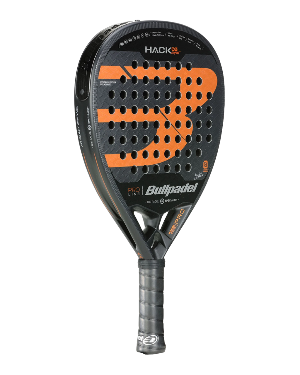 The Bullpadel Hack 03 Comfort Padel Racket