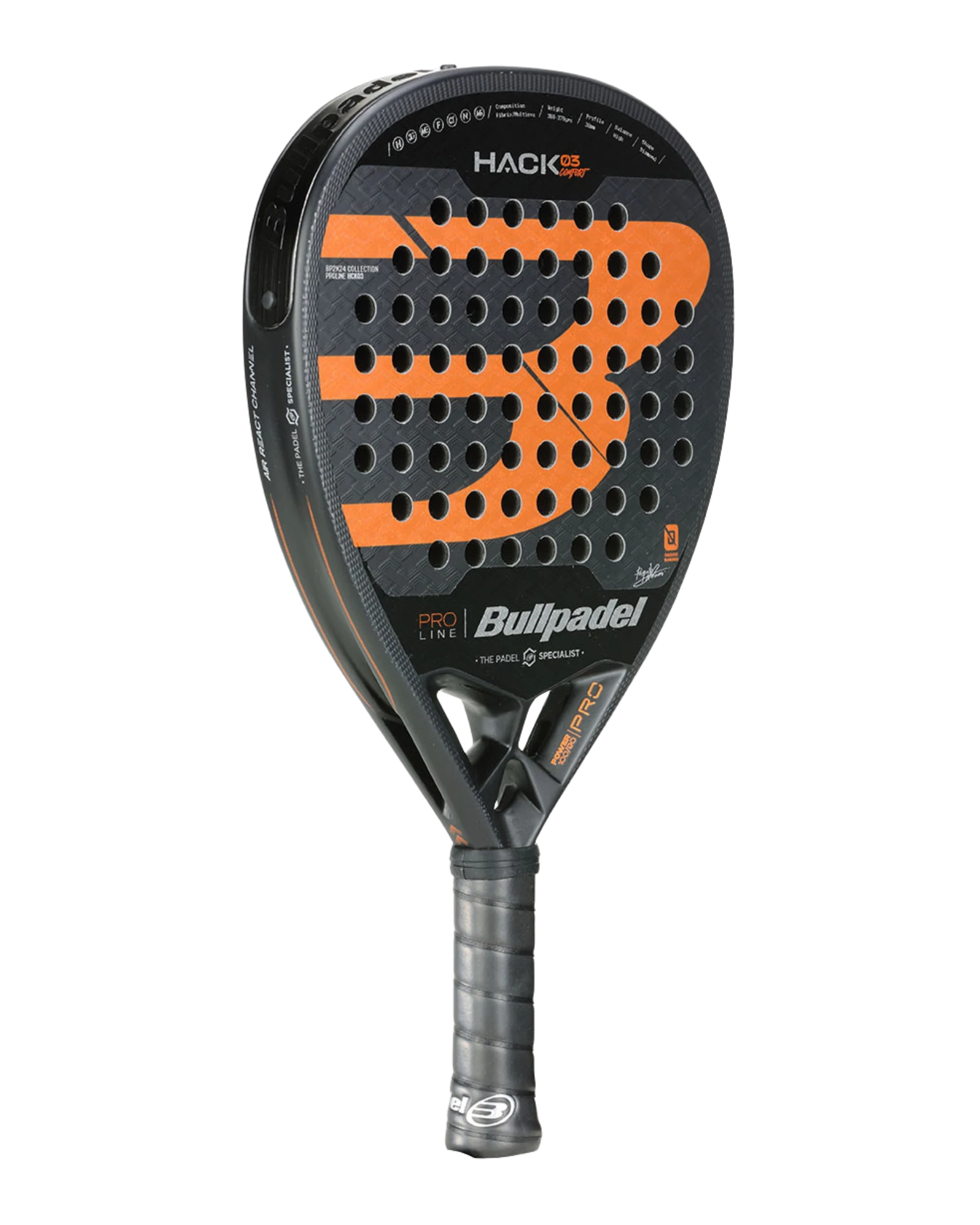 The Bullpadel Hack 03 Comfort Padel Racket
