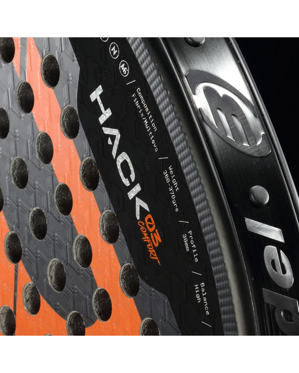 The Bullpadel Hack 03 Comfort Padel Racket