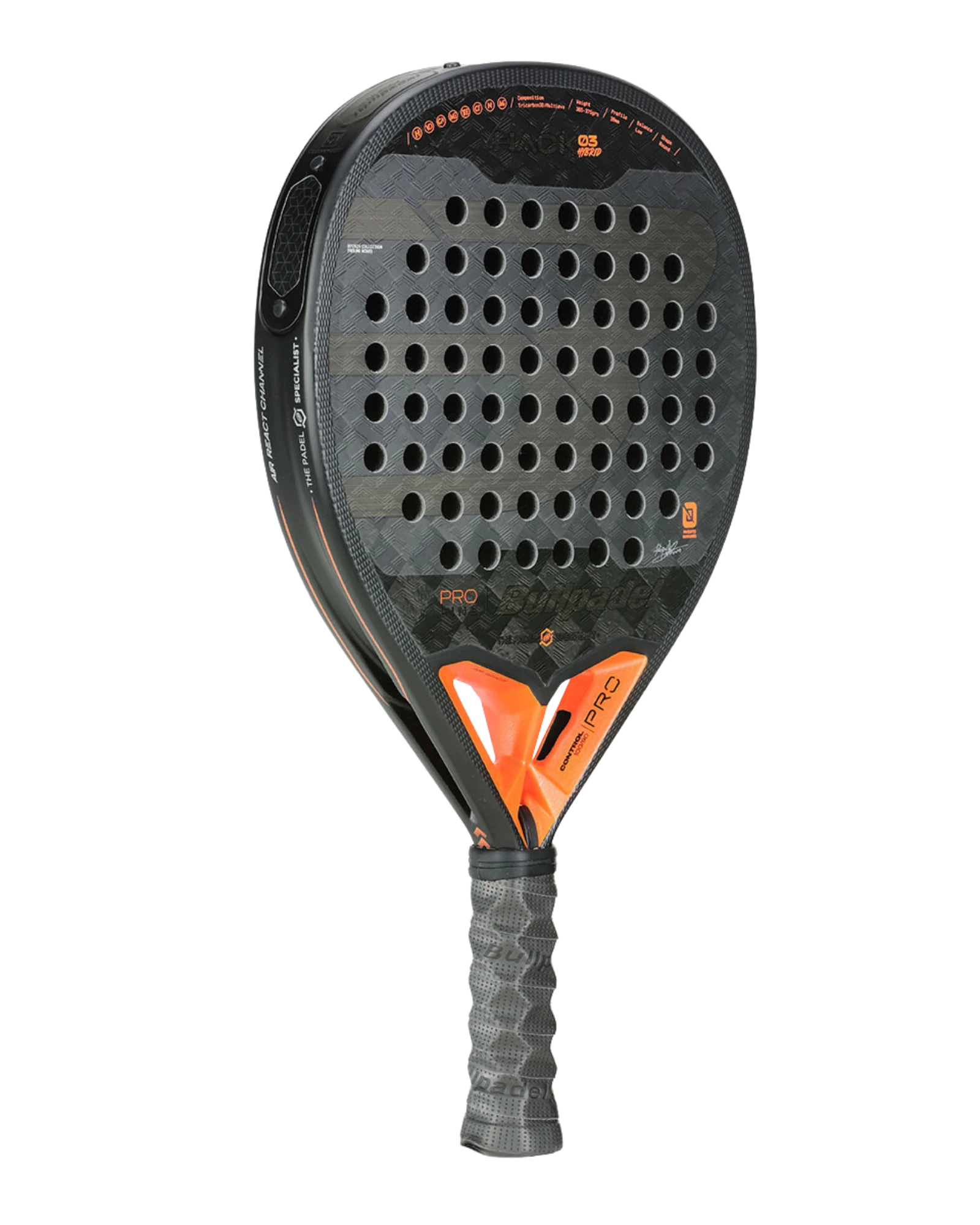 The Bullpadel Hack 03 Hybrid Padel Racket