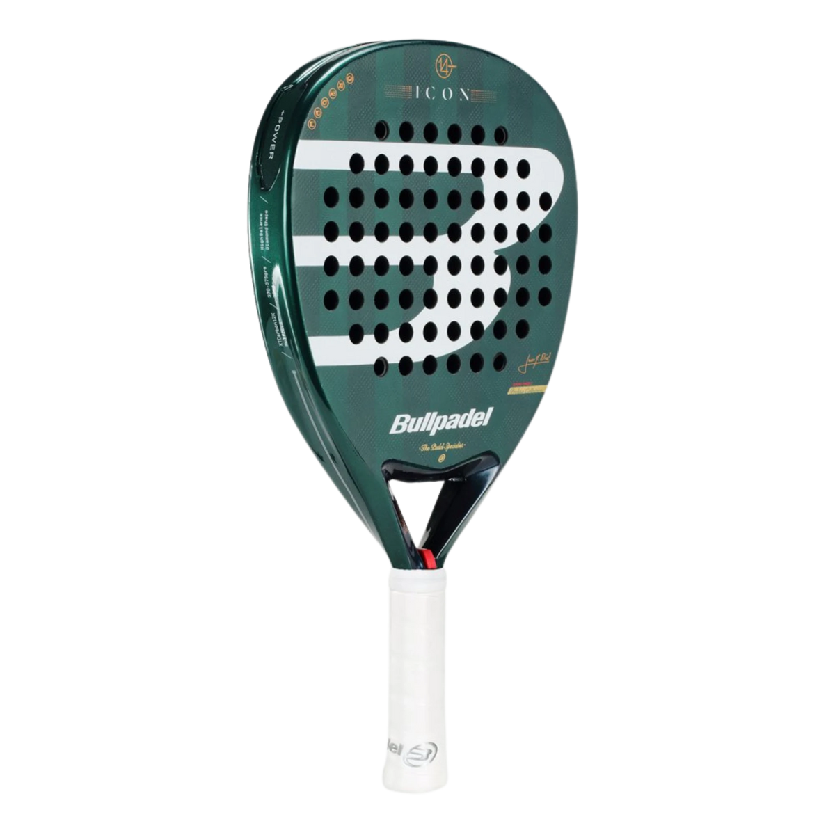 Bullpadel Icon 2026 (Juan Martín Díaz) - Bullpadel Palas para pádel, vista completa del producto