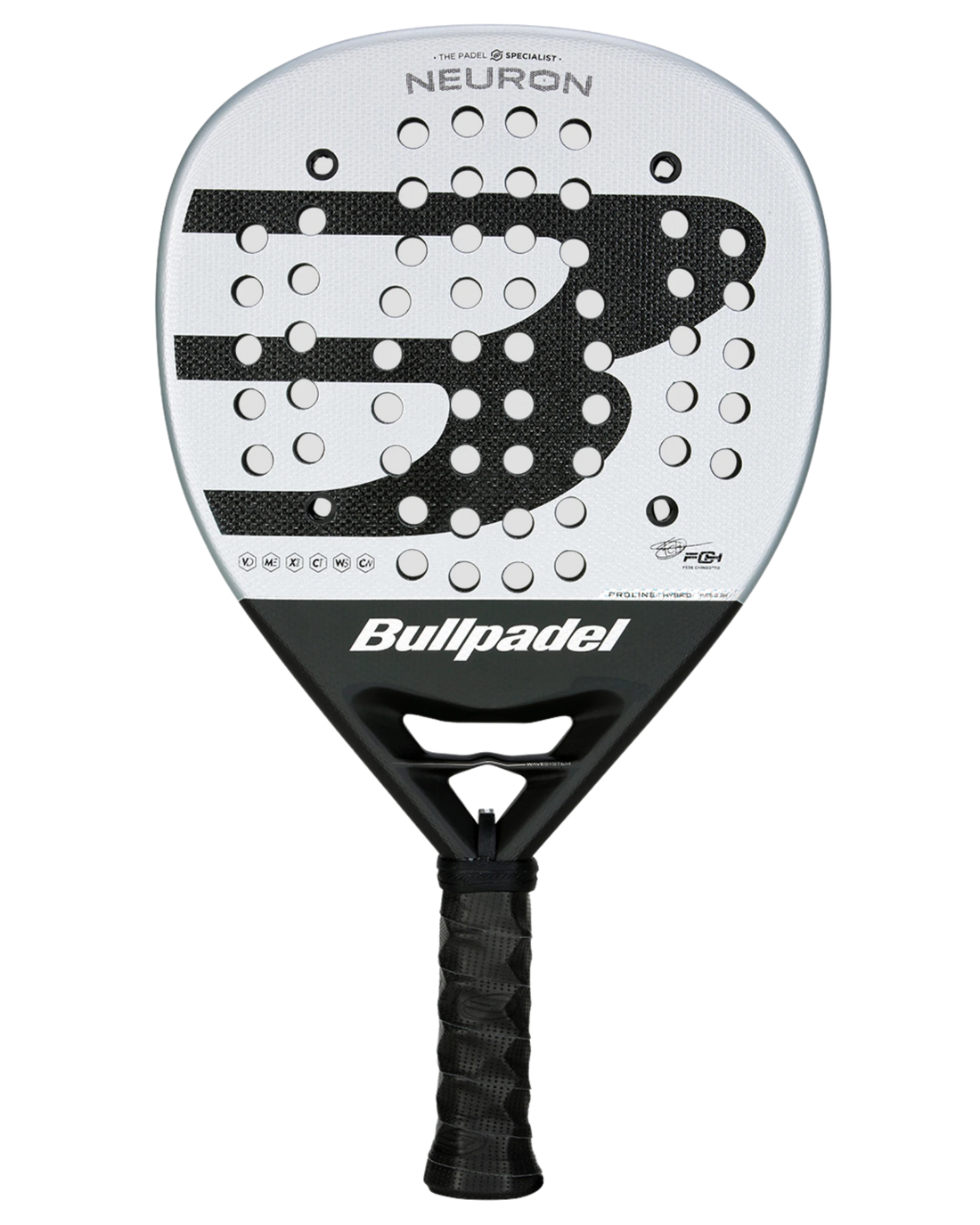 Bullpadel Neuron 2025 teardrop padel racket