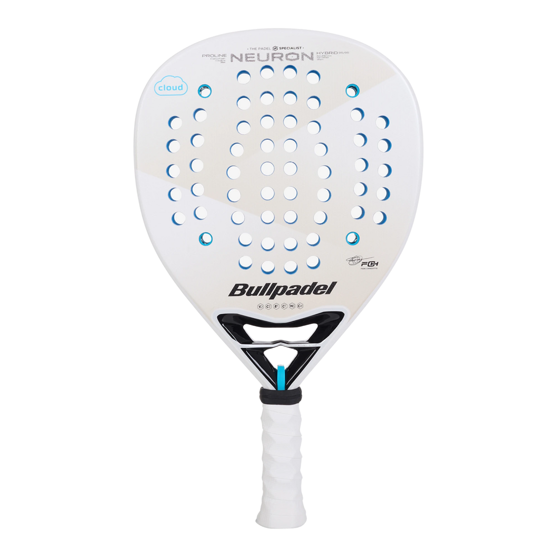 Bullpadel Neuron Cloud teardrop padel racket