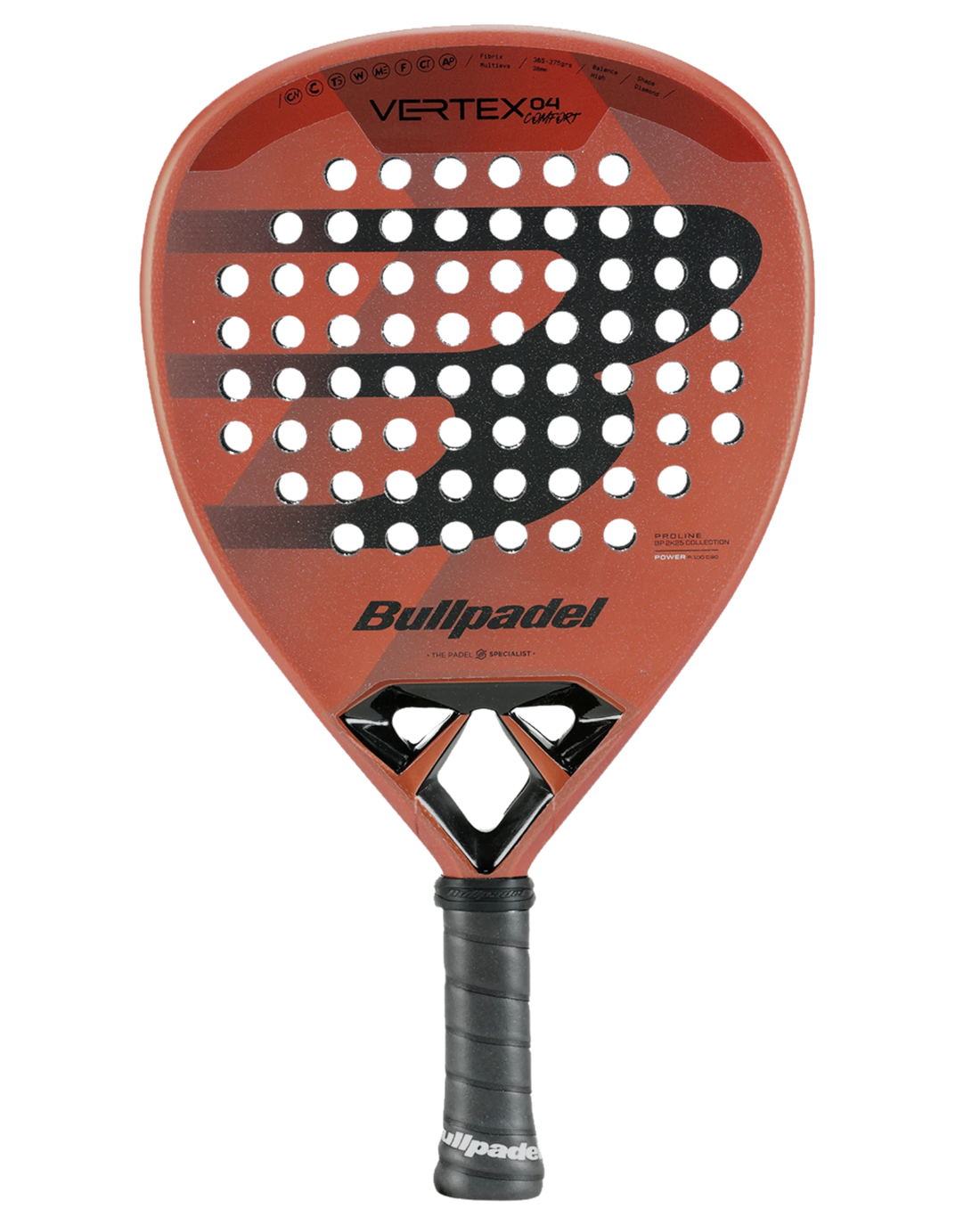 Bullpadel Vertex 04 Comfort diamond padel racket