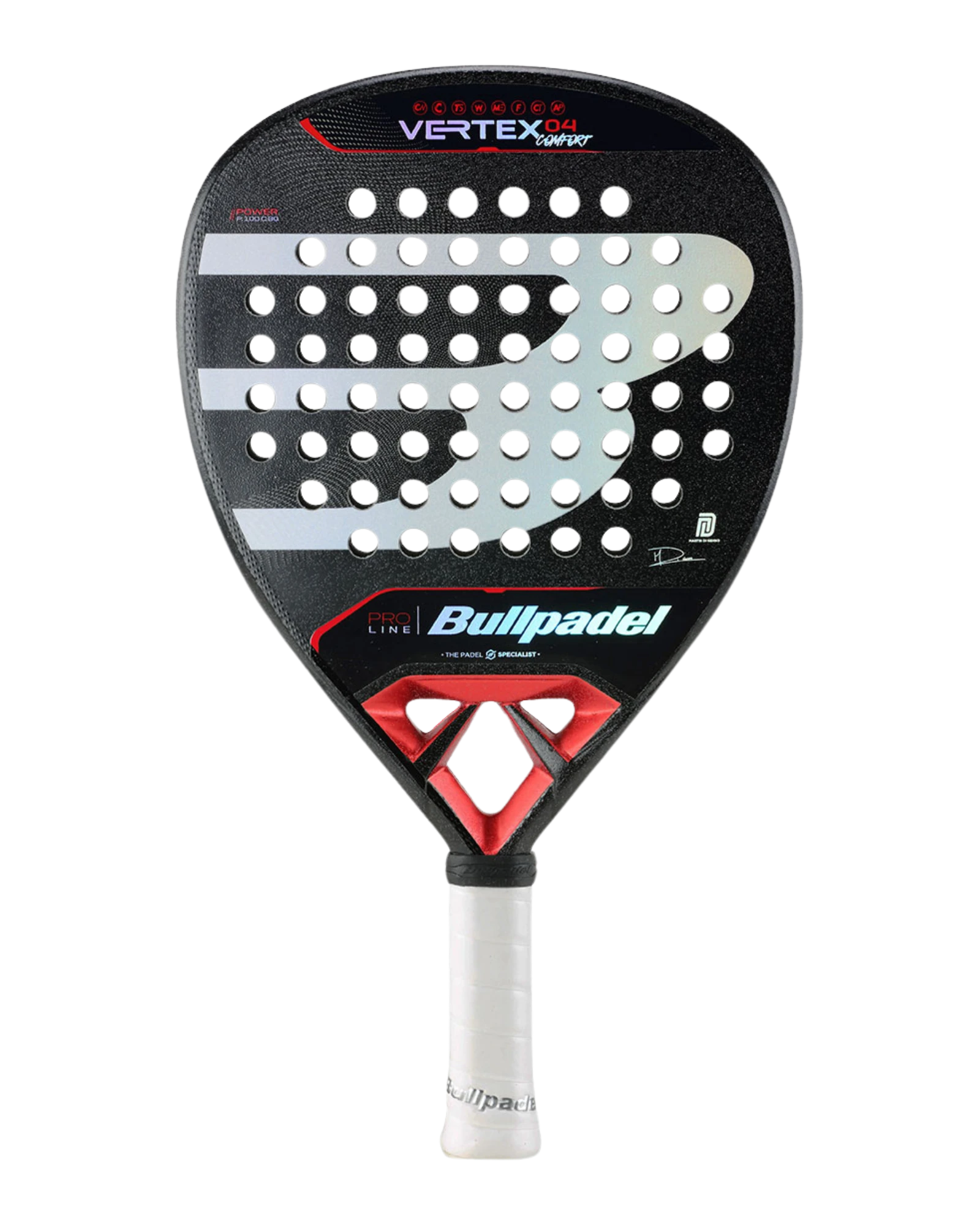 The Bullpadel Vertex 04 Comfort Padel Racket