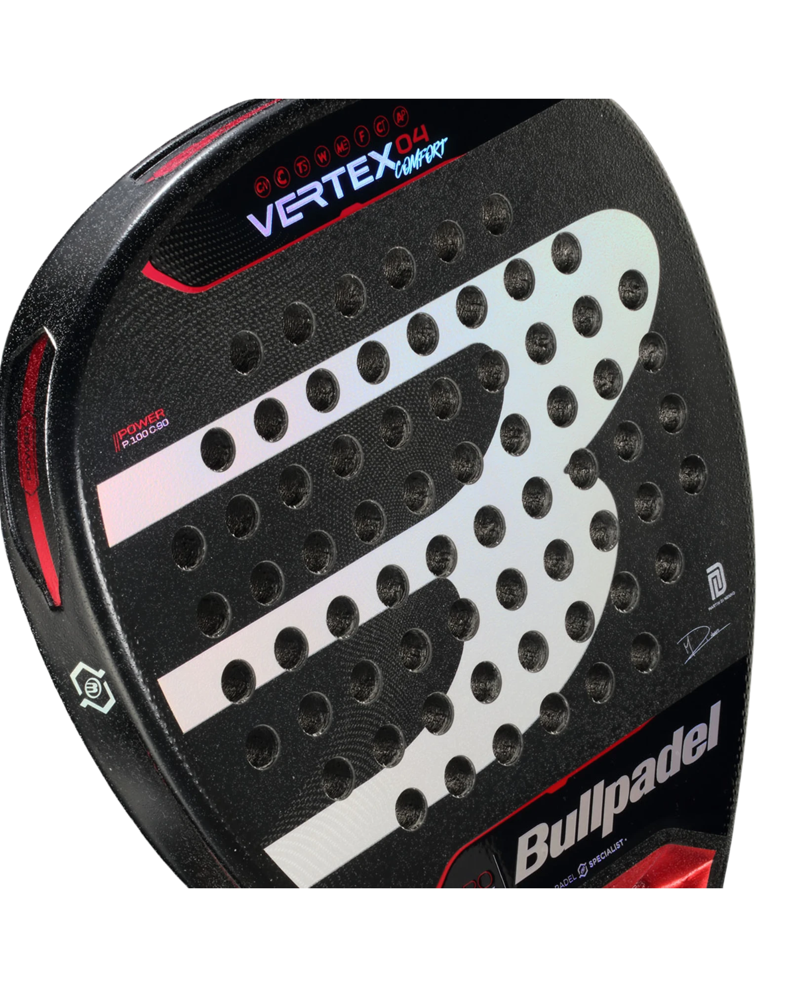 The Bullpadel Vertex 04 Comfort Padel Racket
