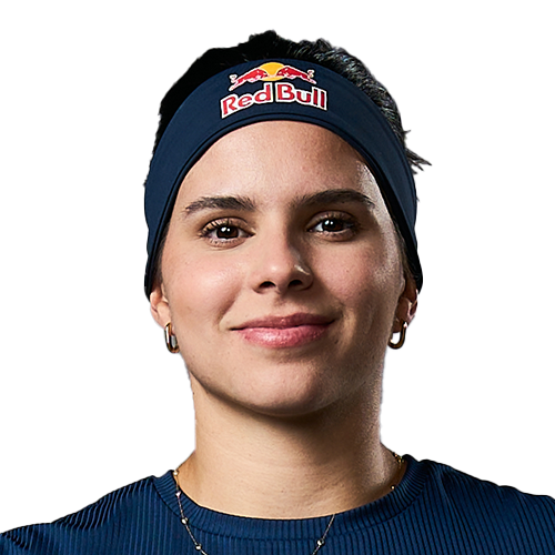 Delfi Brea — official FIP profile photo, Padel USA pro page