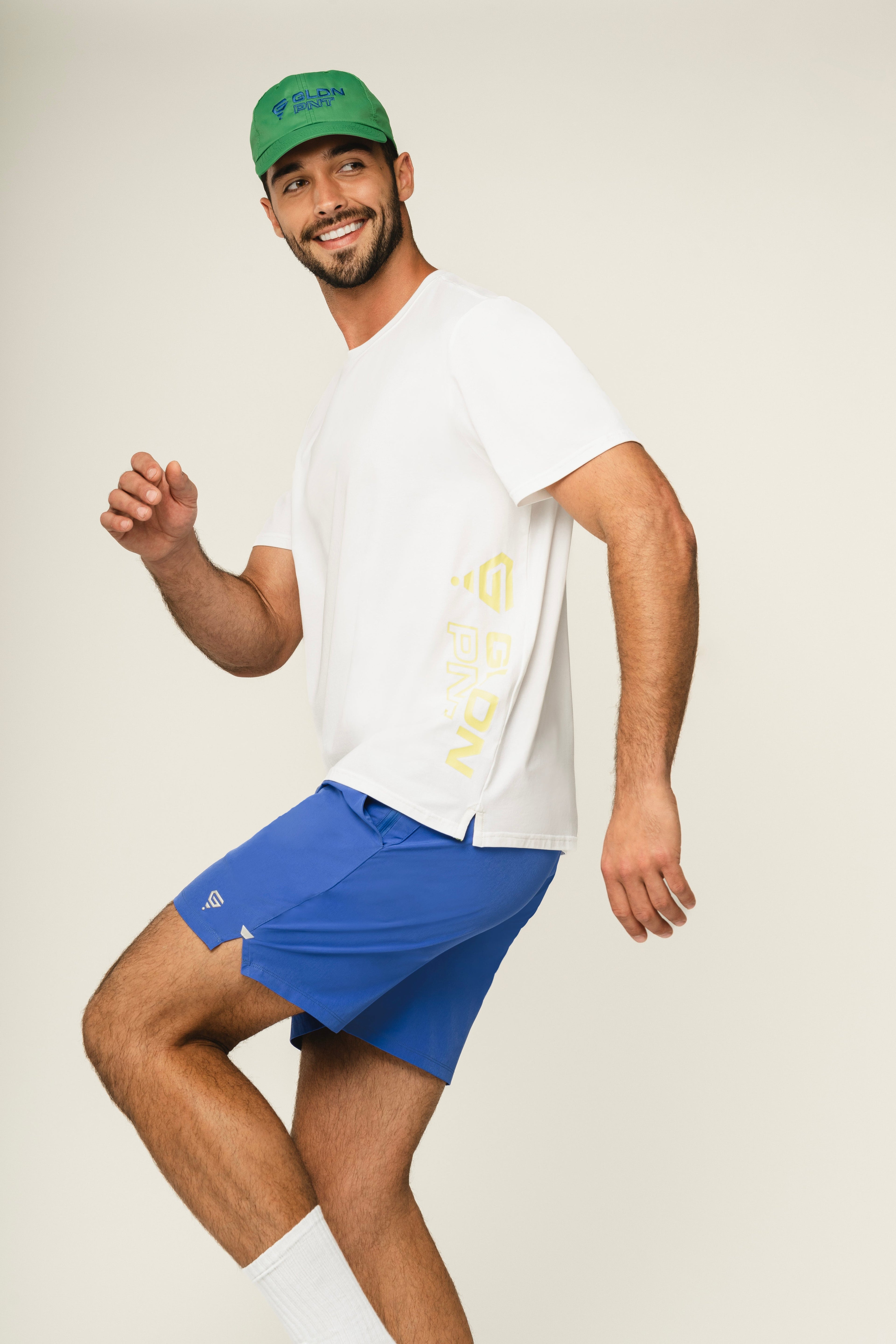 Performance Stretch Woven Short Dazzling Blue