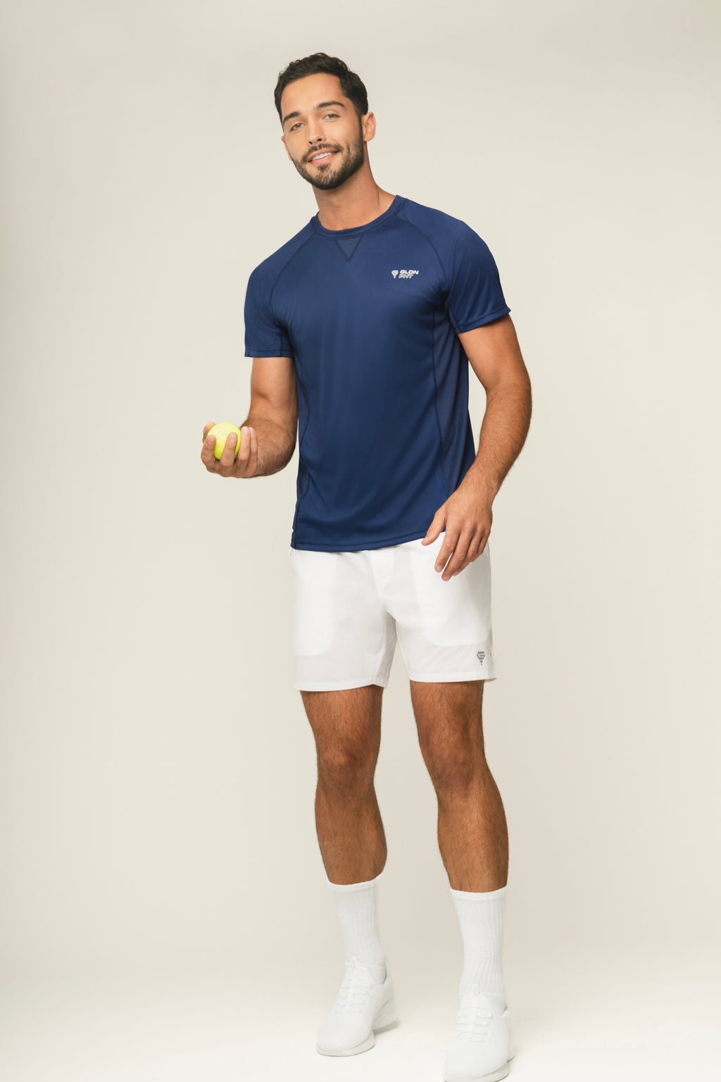 Camiseta Signature Performance con estampado azul