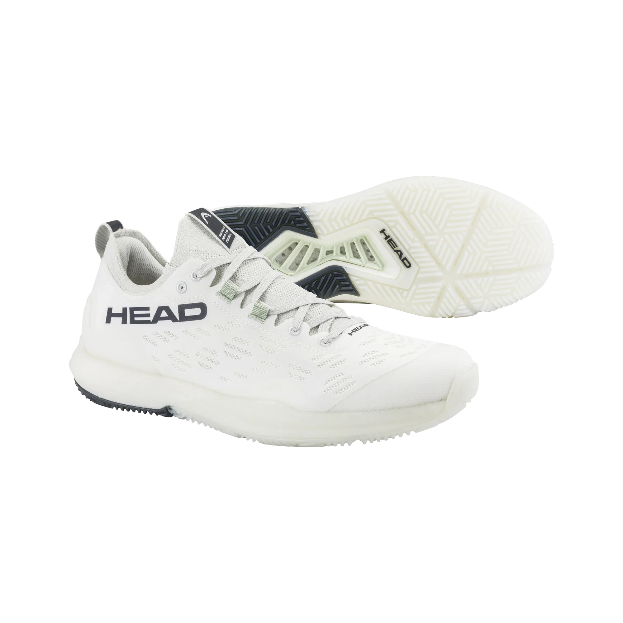 Head Motion PRO 1.5 men's padel shoes, white and black
