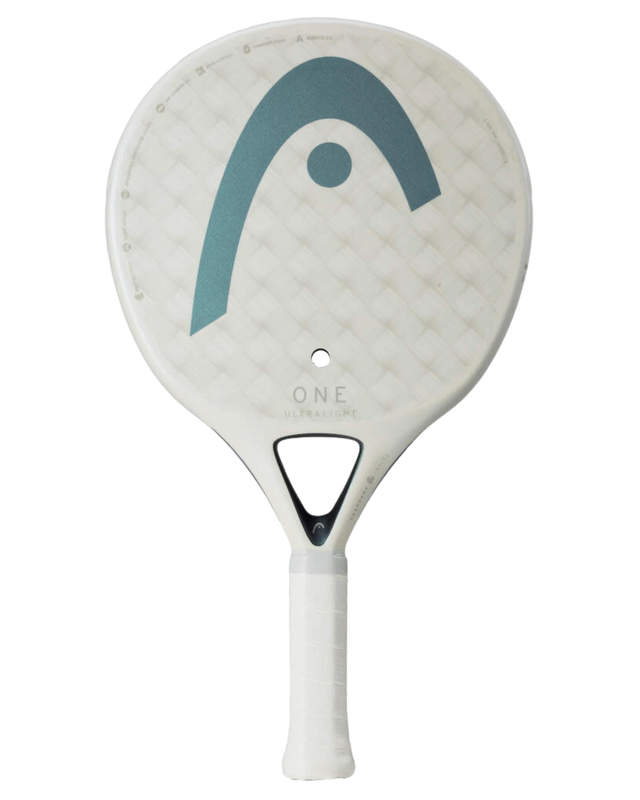 Head One Ultralight White round padel racket