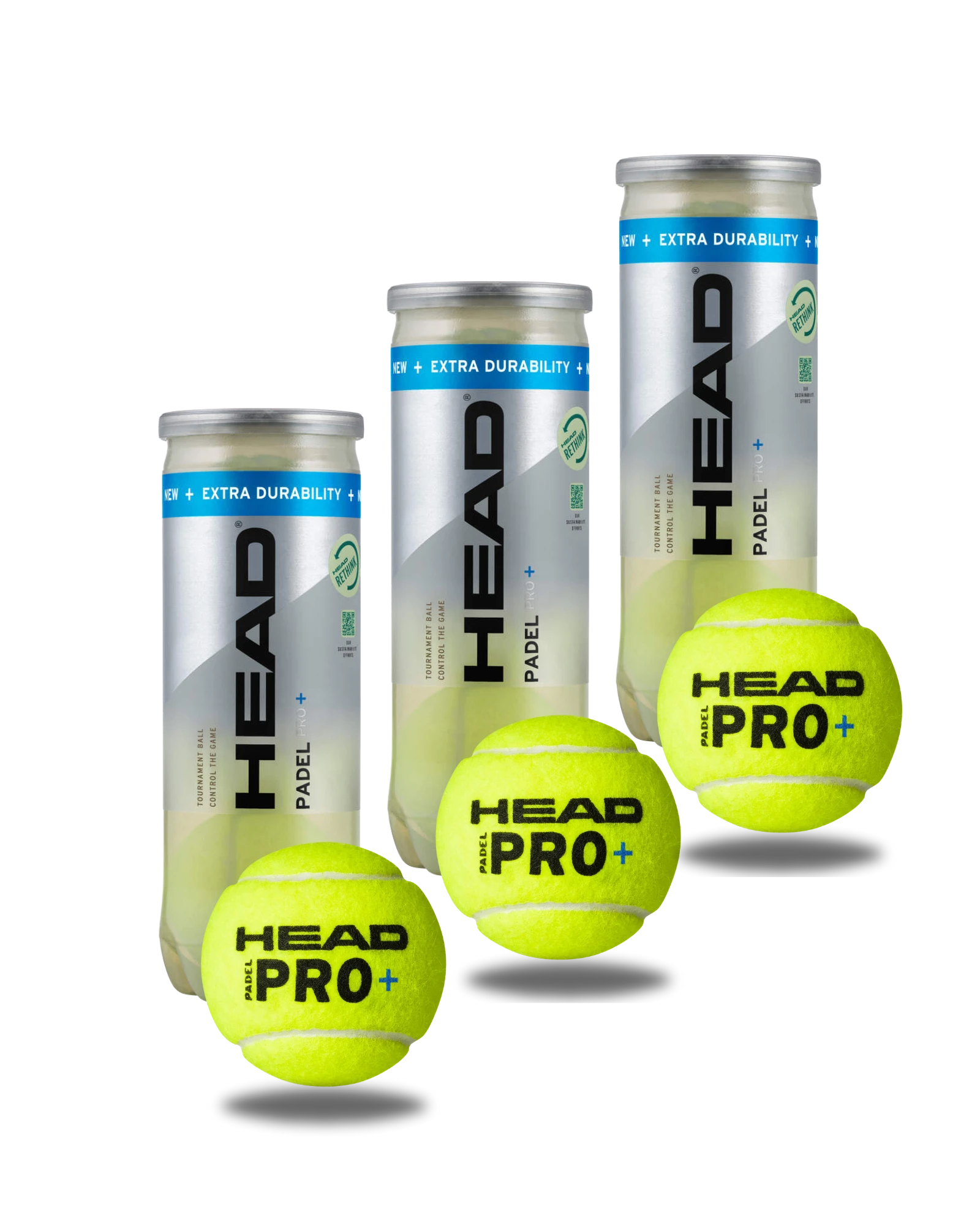 Pelotas Head Padel Pro+