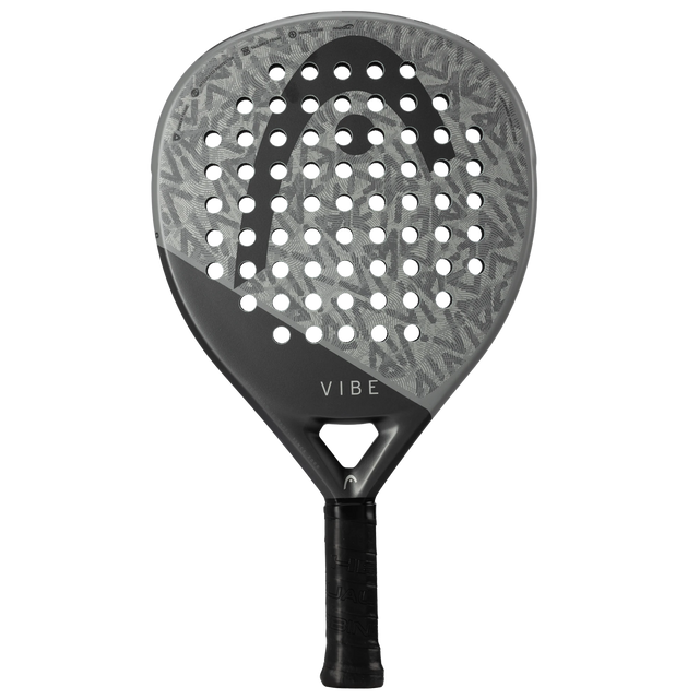 Head Vibe GR/BL teardrop padel racket, green and blue