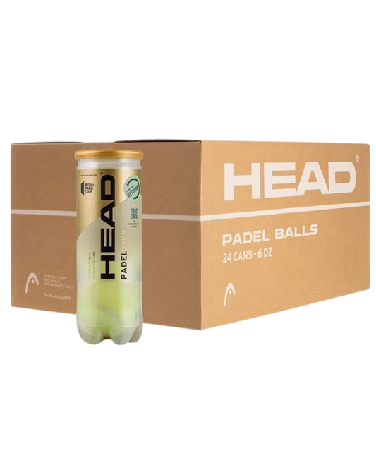 Head Padel Pro S Balls - Box of 24 Cans