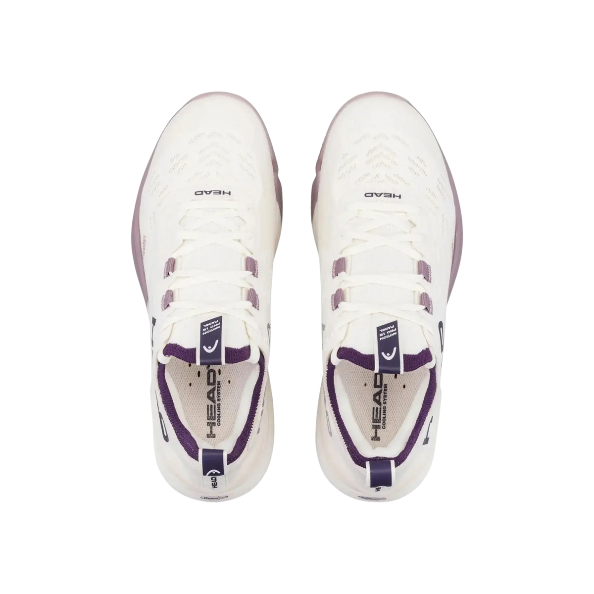 Head Motion PRO 1.5 women's padel shoes, white and pink