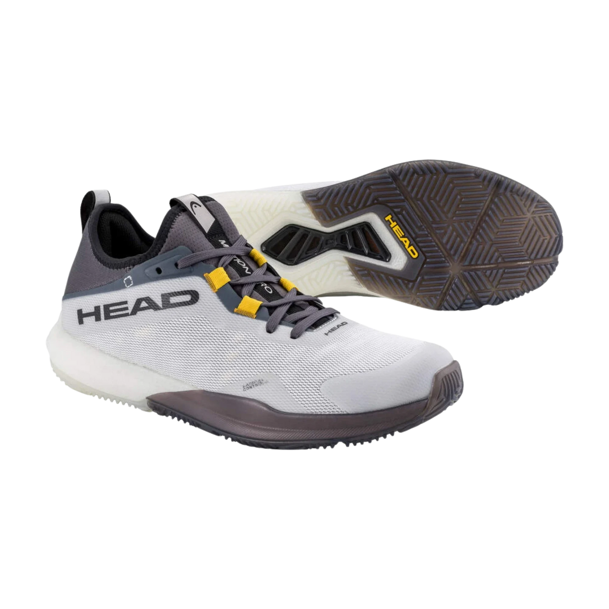 Head Motion Pro men's padel shoes, white and black