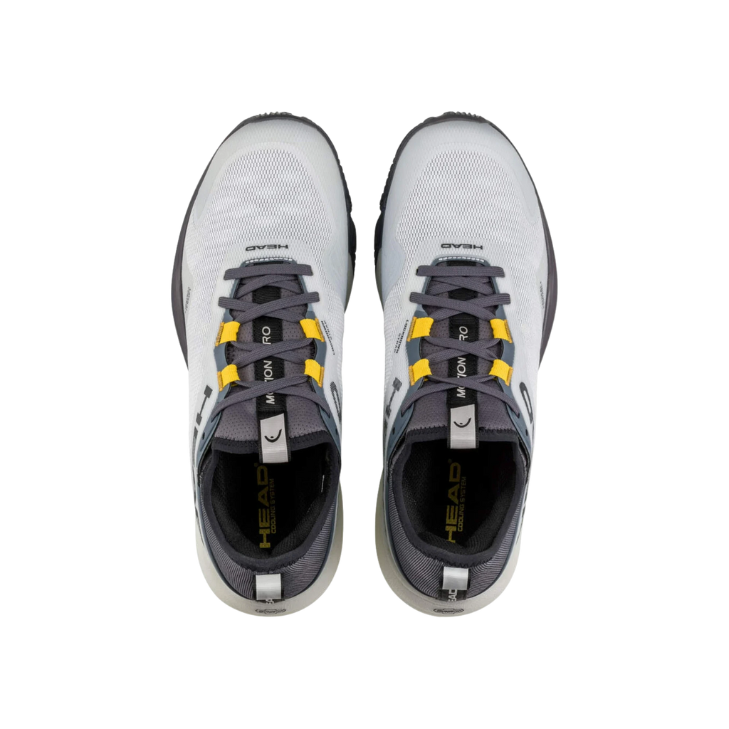 Head Motion Pro men's padel shoes, white and black
