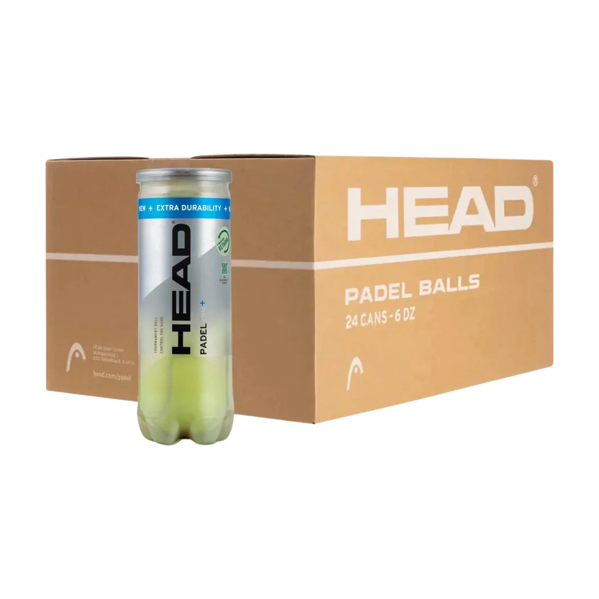 Head Padel Pro+ padel balls