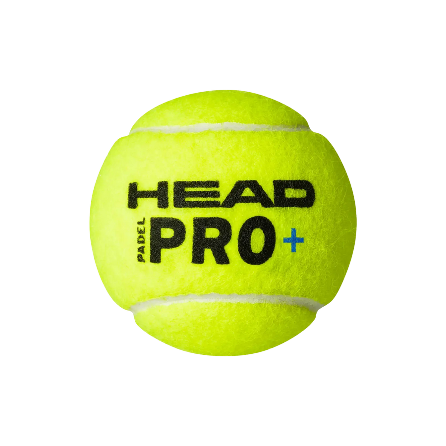 Head Padel Pro+ Balls — Box of 24 cans