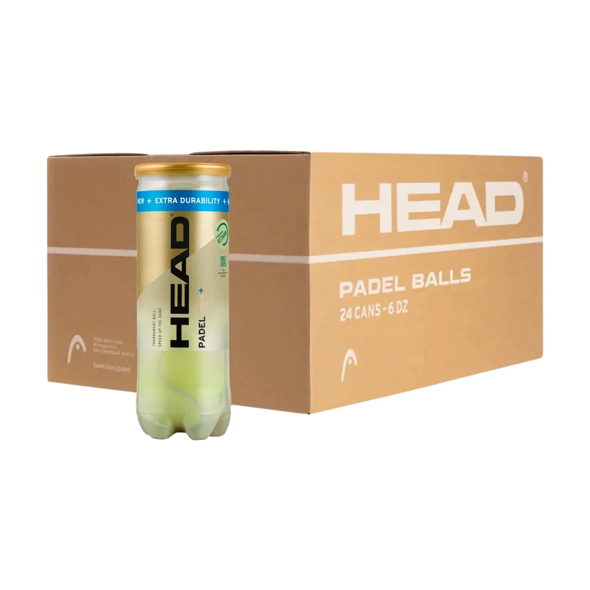 Head Padel Pro S+ padel balls