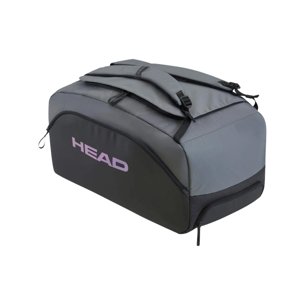 Head Pro X Duffle Sport padel bag, black and dark grey