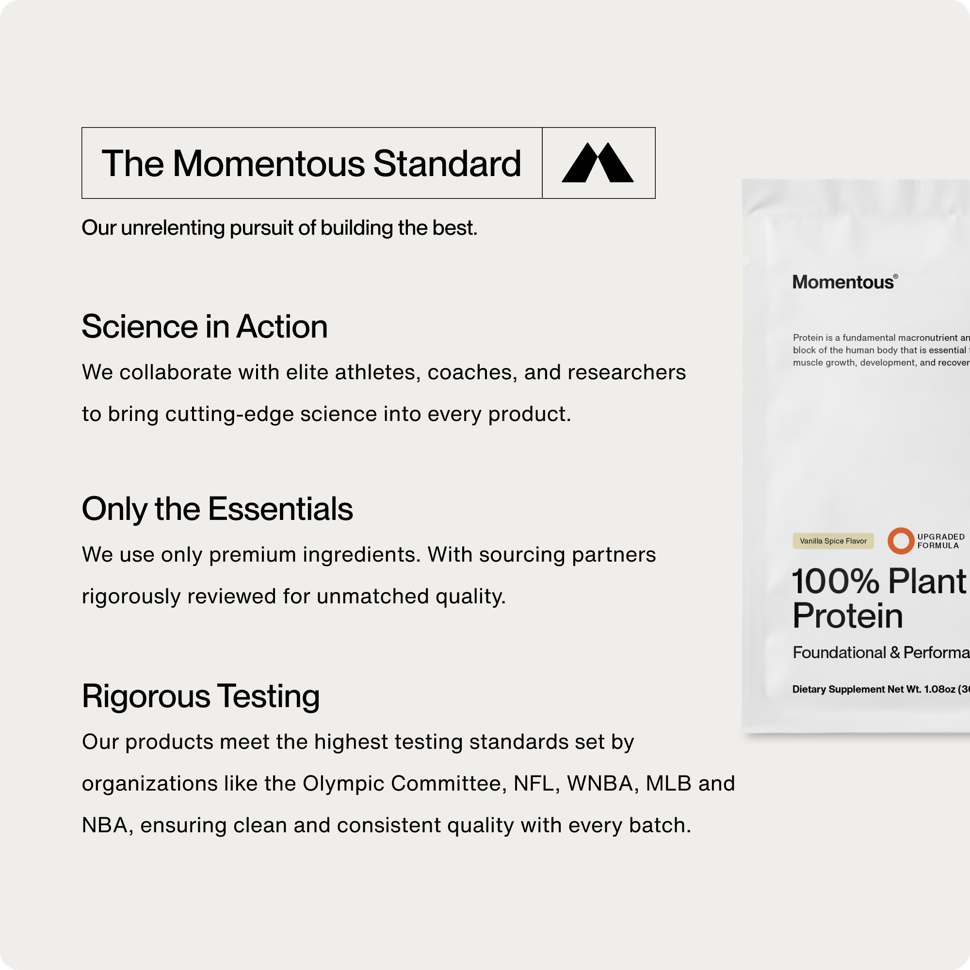 10 paquetes de viaje de proteína vegetal 100 %