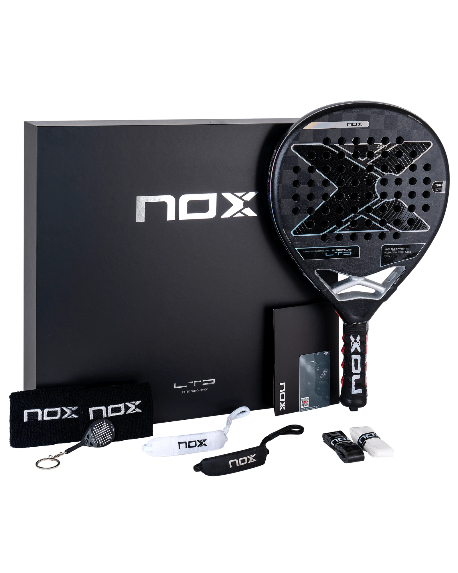 Nox AT2 Genius Padel Racket LIMITED Edition Pack Padel Nox AT2 Genius Padel Racket LIMITED Edition Pack Padel