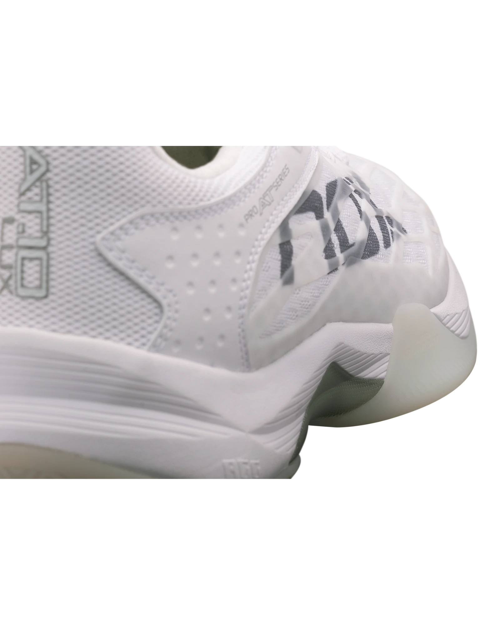 The Nox AT10 Lux Shoes White/Grey Padel Shoes