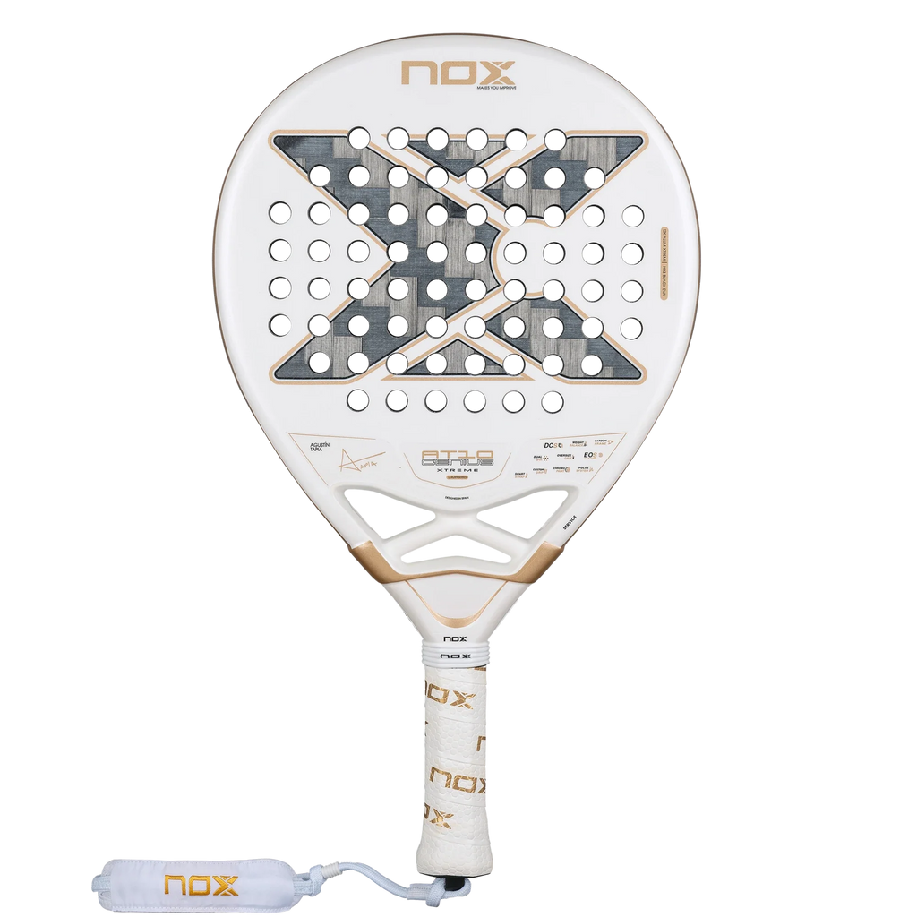 Nox AT10 Genius 12K ALUM Xtreme racket — included in the Nox Padel Pack