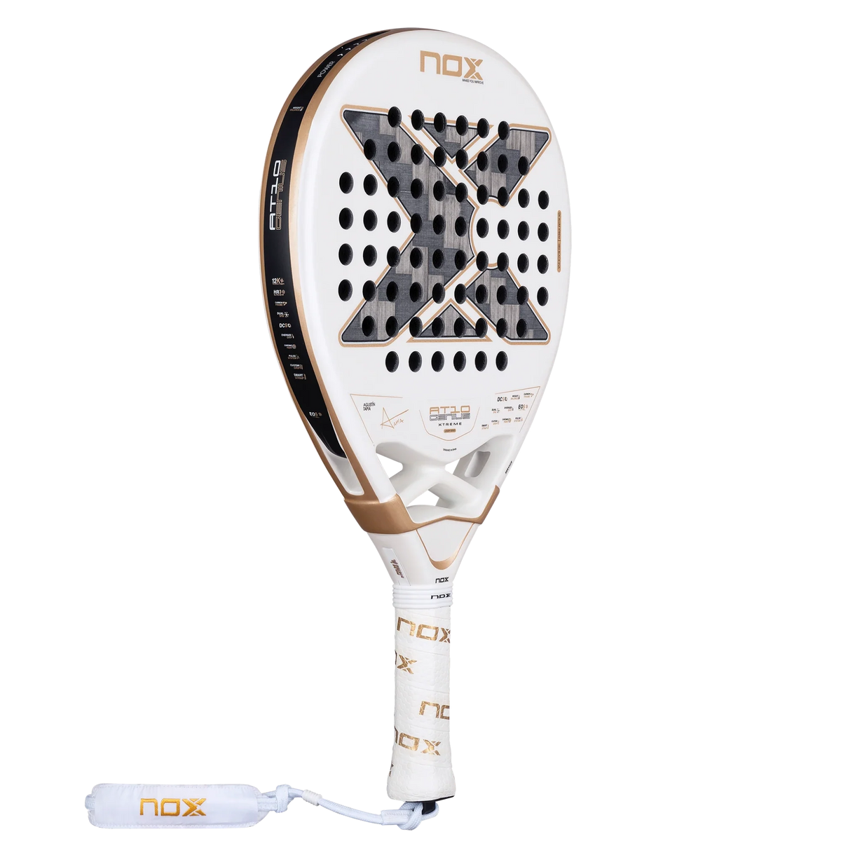 Nox AT10 Genius 12K ALUM Xtreme round padel racket